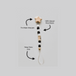 Star Pacifier Clip