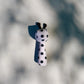 Pon Pon Rattler with polka dots design.