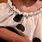 Polka Dot Dress Dabble Dress with classic black and white pattern