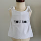 You Roc Reversible Logo Tank